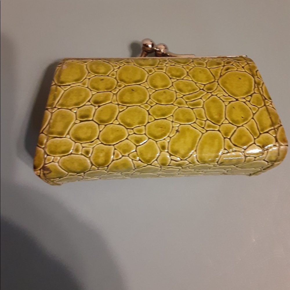 Lime Green Coin Purse